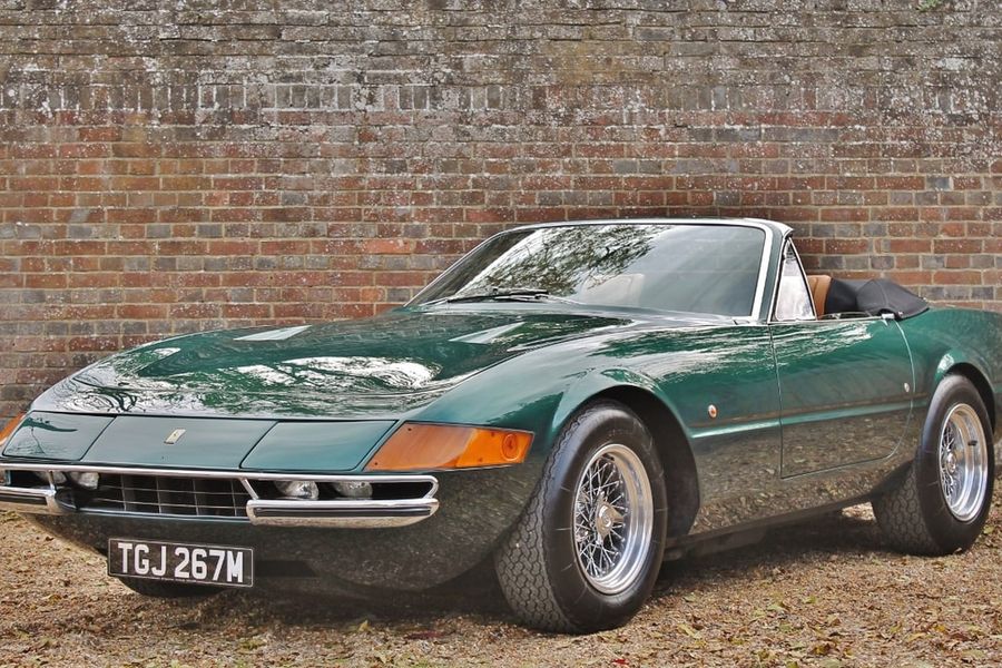 Ferrari 365 GTB/4 Daytona Spyder Conversion & Ferrari Dino 246 GTS lead NEC auction
